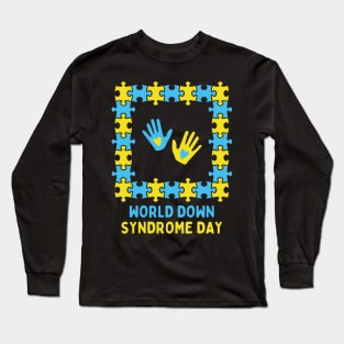 World Down Syndrome Awareness Day Long Sleeve T-Shirt